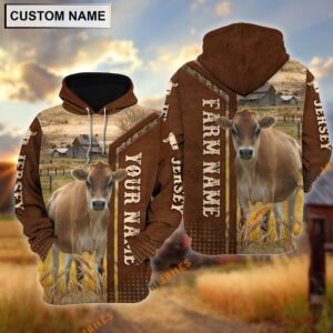 Jersey Personalized Name, Farm Name 3D…
