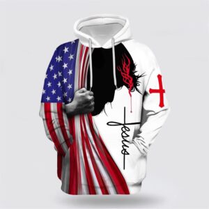 Jesus American Flag Jesus Is My God 3D Hoodie Christian Hoodie Bible Hoodies Scripture Hoodies 1 rrjbrl.jpg