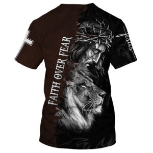 Jesus And The Lion Of Judah 2 3D T Shirt Christian T Shirt Jesus Tshirt Designs Jesus Christ Shirt 2 kdy4sz.jpg