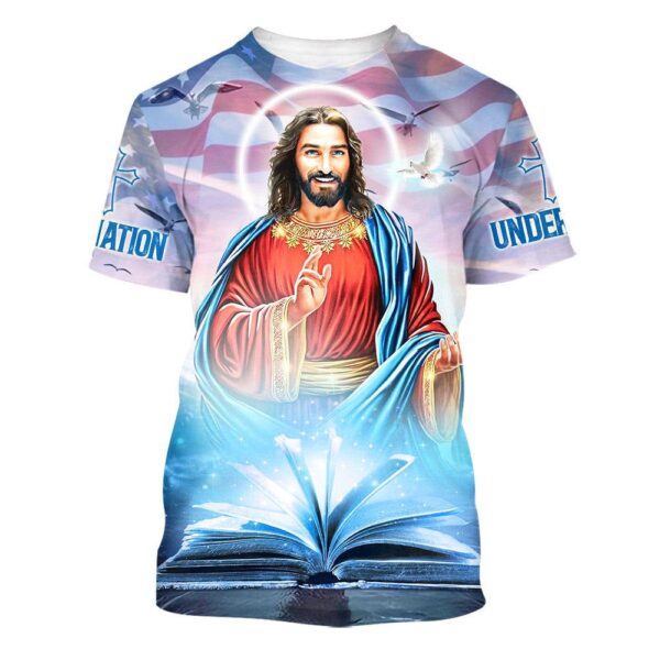Jesus Christ 1 3D T-Shirt, Christian T Shirt, Jesus Tshirt Designs, Jesus Christ Shirt
