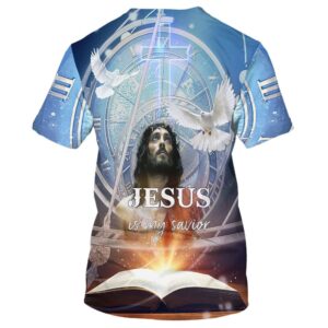 Jesus Christ Is My Savior Bible 3D T Shirt Christian T Shirt Jesus Tshirt Designs Jesus Christ Shirt 2 brzc5v.jpg