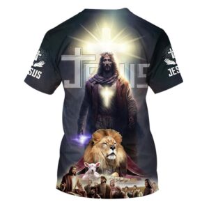 Jesus Christ Lion And Lamb 3D T Shirt Christian T Shirt Jesus Tshirt Designs Jesus Christ Shirt 2 wr2jdx.jpg