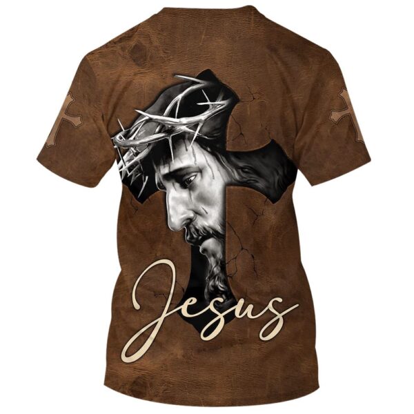 Jesus Cross 3D T-Shirt, Christian T Shirt, Jesus Tshirt Designs, Jesus Christ Shirt