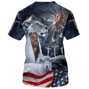 Jesus Eagle American 3D T Shirt Christian T Shirt Jesus Tshirt Designs Jesus Christ Shirt 2 y4tpbu.jpg