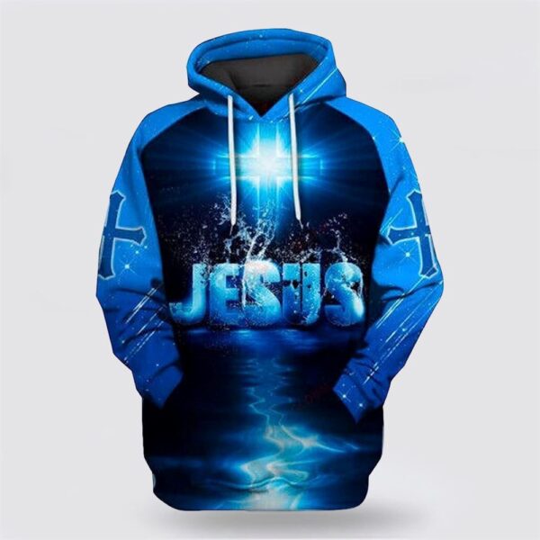 Jesus God Is My Everything Christian 3D Hoodie, Christian Hoodie, Bible Hoodies, Scripture Hoodies