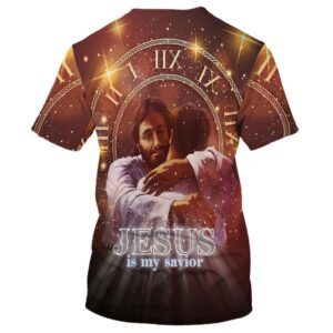 Jesus Holding Is My Savior 3D T Shirt Christian T Shirt Jesus Tshirt Designs Jesus Christ Shirt 2 c7za2r.jpg