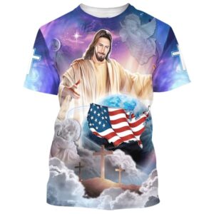 Jesus Holding The Earth 3D T Shirt Christian T Shirt Jesus Tshirt Designs Jesus Christ Shirt 1 lloaw0.jpg