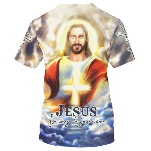 Jesus In Heaven Jesus Is My Savior 3D T Shirt, Christian T Shirt, Jesus Tshirt Designs, Jesus Christ Shirt