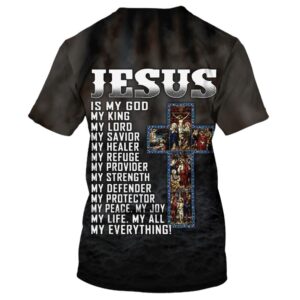 Jesus Is My God My King My Lord Christians Warrior 3D T Shirt Christian T Shirt Jesus Tshirt Designs Jesus Christ Shirt 2 czp43m.jpg