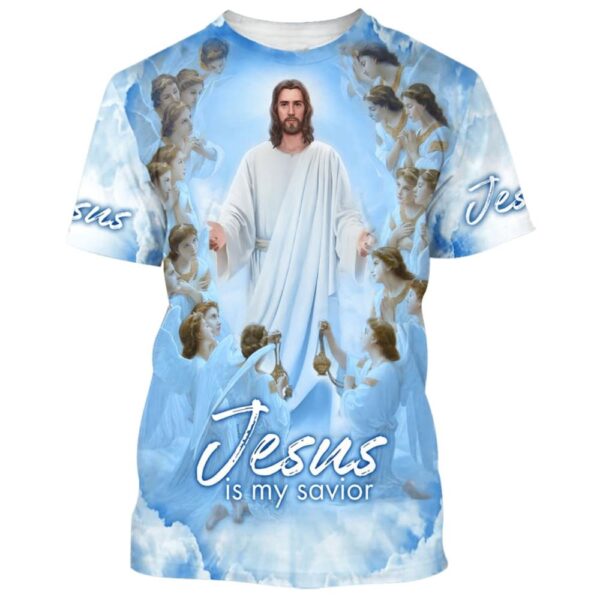 Jesus Is My Savior 3D T Shirt, Christian T Shirt, Jesus Tshirt Designs, Jesus Christ Shirt