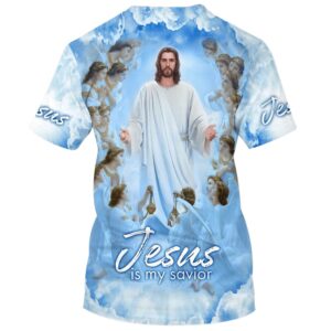 Jesus Is My Savior 3D T Shirt Christian T Shirt Jesus Tshirt Designs Jesus Christ Shirt 2 bhaziq.jpg