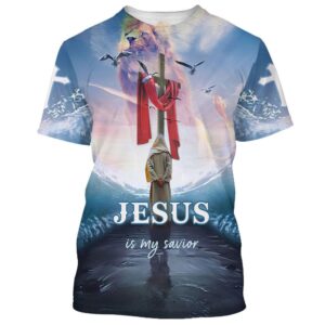 Jesus Is My Savior Bible 3D T Shirt Christian T Shirt Jesus Tshirt Designs Jesus Christ Shirt 1 rqyymc.jpg