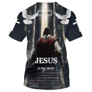 Jesus Is My Savior Christian Cross Dove 3D T Shirt Christian T Shirt Jesus Tshirt Designs Jesus Christ Shirt 2 al2g5e.jpg