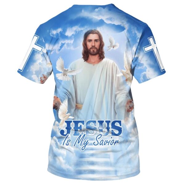 Jesus Is My Savior Christian Cross Dove, Bible 3D T Shirt, Christian T Shirt, Jesus Tshirt Designs, Jesus Christ Shirt