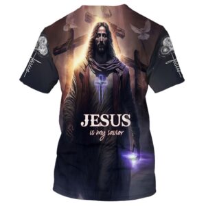 Jesus Is My Savior Cross 1 3D T Shirt Christian T Shirt Jesus Tshirt Designs Jesus Christ Shirt 2 kcctbg.jpg