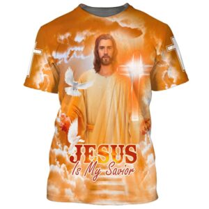 Jesus Is My Savior Dove 3D T Shirt Christian T Shirt Jesus Tshirt Designs Jesus Christ Shirt 1 jmfx8f.jpg