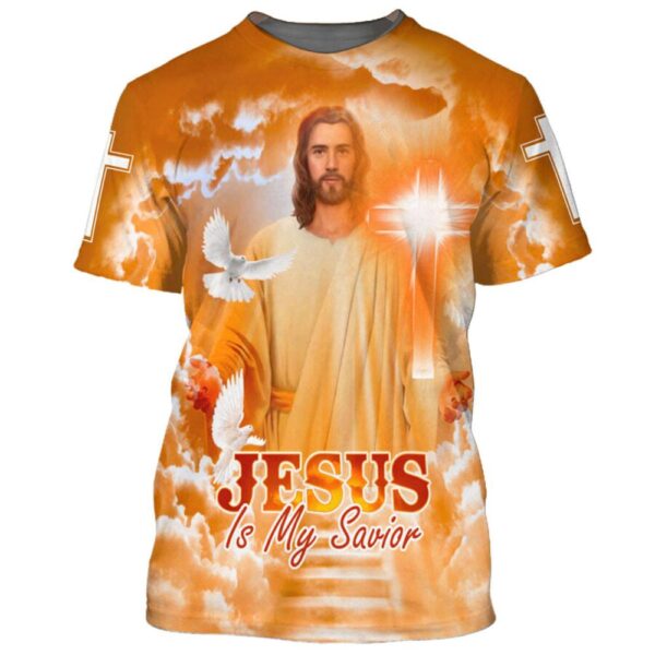 Jesus Is My Savior Dove 3D T Shirt, Christian T Shirt, Jesus Tshirt Designs, Jesus Christ Shirt