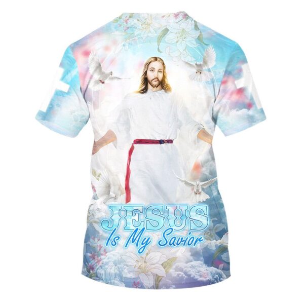 Jesus Is My Savior Eagle 3D T Shirt, Christian T Shirt, Jesus Tshirt Designs, Jesus Christ Shirt