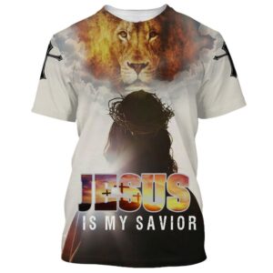 Jesus Is My Savior Potrait 3D T Shirt Christian T Shirt Jesus Tshirt Designs Jesus Christ Shirt 1 o7pa2n.jpg