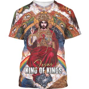 Jesus King Of Kings 3D T Shirt Christian T Shirt Jesus Tshirt Designs Jesus Christ Shirt 1 o0meqj.jpg