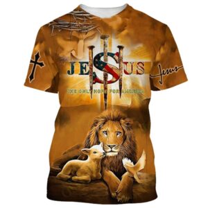 Jesus Lion And The Lamb Bible 3D T Shirt Christian T Shirt Jesus Tshirt Designs Jesus Christ Shirt 1 ph5xhv.jpg