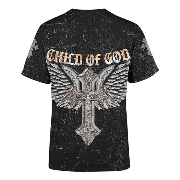 Jesus Lion Child Of God 3D T Shirt, Christian T Shirt, Jesus Tshirt Designs, Jesus Christ Shirt