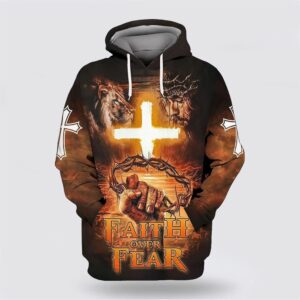Jesus Lion Face Faith Over Fear…