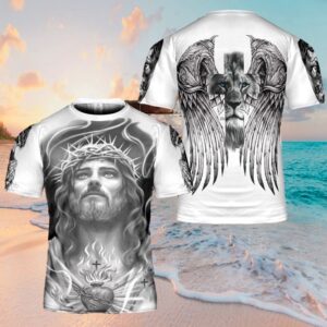 Jesus Lion Heart Wings Jesus 3D…