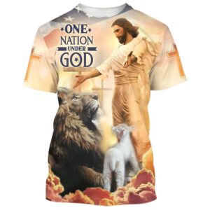 Jesus Lion Of Judah Lamb Of God 3D T Shirt Christian T Shirt Jesus Tshirt Designs Jesus Christ Shirt 1 trdx8m.jpg