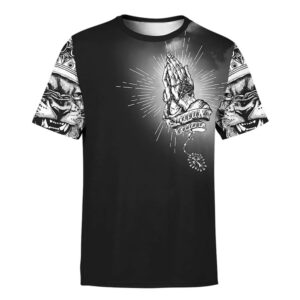 Jesus Lion Tattoo Faith Over Fear Unisex 3D T Shirt Christian T Shirt Jesus Tshirt Designs Jesus Christ Shirt 1 gopn5z.jpg