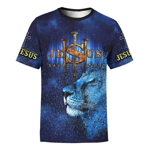 Jesus Lion Way Maker Miracle Worker 3D T Shirt, Christian T Shirt, Jesus Tshirt Designs, Jesus Christ Shirt