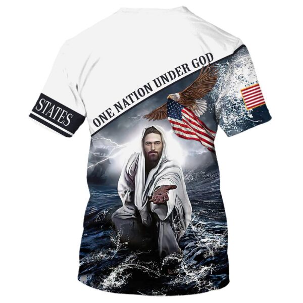 Jesus Reaching Out His Hand 3D T Shirt, Christian T Shirt, Jesus Tshirt Designs, Jesus Christ Shirt