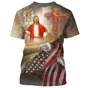 Jesus Saves American Eagle Pride Christian…