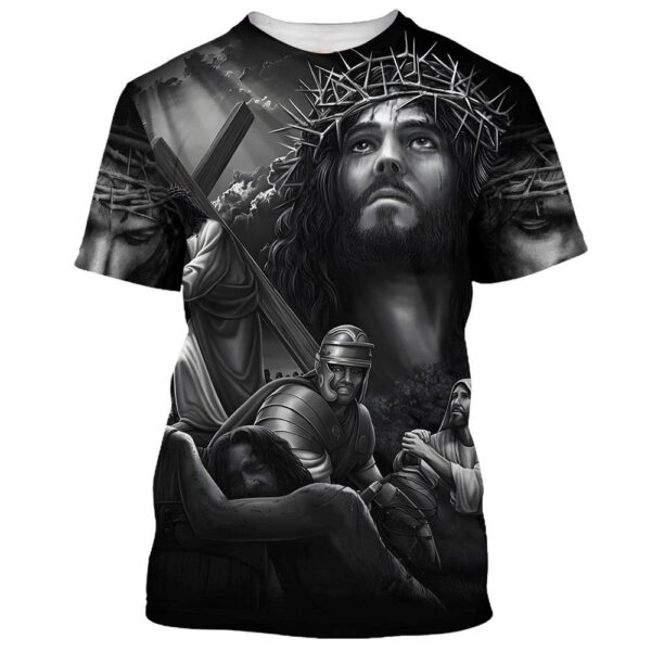 Jesus Savior 3D T Shirt, Christian T Shirt, Jesus Tshirt Designs, Jesus Christ Shirt