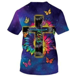 Jesus Sunflower Faith 3D T Shirt Christian T Shirt Jesus Tshirt Designs Jesus Christ Shirt 2 awkcwd.jpg