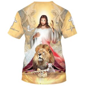 Jesus The Lion And The Lamb 3D T Shirt Christian T Shirt Jesus Tshirt Designs Jesus Christ Shirt 2 b7mahi.jpg