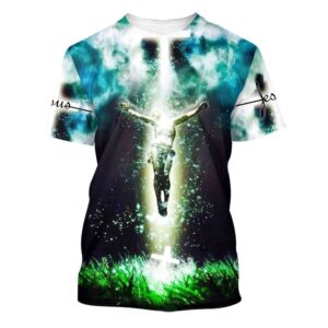 Jesus Underwater 3D T Shirt, Christian…