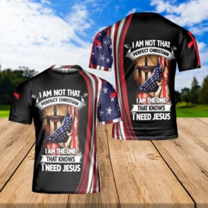 Jesus Usa Flag 3D T Shirt,…