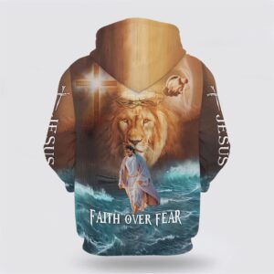 Jesus Walks On Water Faith Over Fear Lion King 3D Hoodie Christian Hoodie Bible Hoodies Scripture Hoodies 2 nfze77.jpg