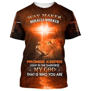 Jesus Way Maker Miracle Worker Promise Keeper Light 3D T Shirt Christian T Shirt Jesus Tshirt Designs Jesus Christ Shirt 1 wijjna.jpg
