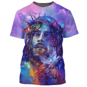 Jesus With Dove 3D T Shirt Christian T Shirt Jesus Tshirt Designs Jesus Christ Shirt 3 mifqf1.jpg
