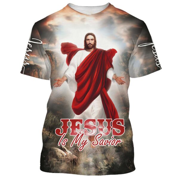 Jesus With His Arms Open 3D T Shirt, Christian T Shirt, Jesus Tshirt Designs, Jesus Christ Shirt