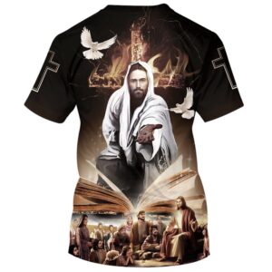 Jesus With His Disciples 3D T Shirt Christian T Shirt Jesus Tshirt Designs Jesus Christ Shirt 2 a1rwjg.jpg