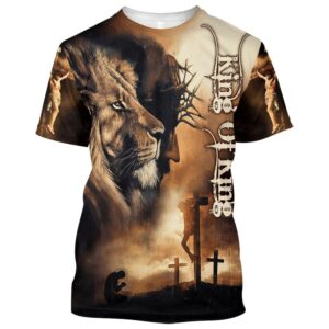King Of King 3D T Shirt Christian T Shirt Jesus Tshirt Designs Jesus Christ Shirt 1 wknool.jpg