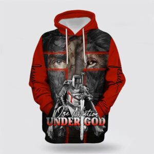 Lion And Warrior Hoodies One Nation…