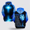 Lion Jesus Is My God My King My Lord My Savior My Healer 3D Hoodie, Christian Hoodie, Bible Hoodies, Scripture Hoodies