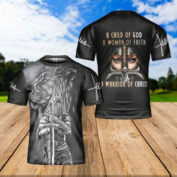 Lion Of Judah 3D T Shirt, Christian T Shirt, Jesus Tshirt Designs, Jesus Christ Shirt