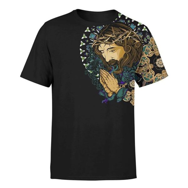 Mother Mary And Jesus Catholic 3D T Shirt, Christian T Shirt, Jesus Tshirt Designs, Jesus Christ Shirt