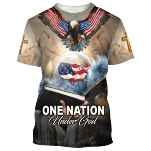 One Nation Under God 1 3D T Shirt Christian T Shirt Jesus Tshirt Designs Jesus Christ Shirt 1 mul0a8.jpg