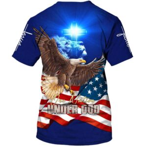 One Nation Under God Bald Eagle Lion Cross 3D T Shirt Christian T Shirt Jesus Tshirt Designs Jesus Christ Shirt 2 xefrdq.jpg
